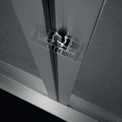 Aluminium bifold door security and locking