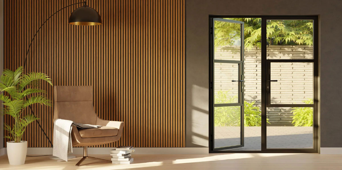 Aluminium heritage doors